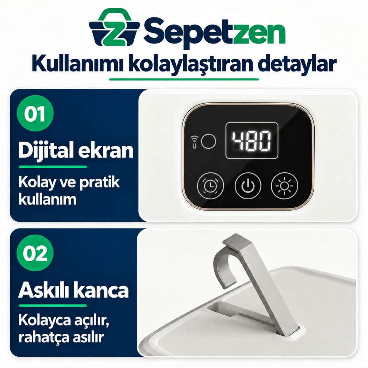 Sepetzen Katlanabilir Çamaşır Kurutucu – Paketler